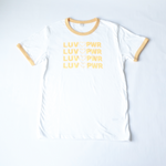 LUV PWR Ringer Tee